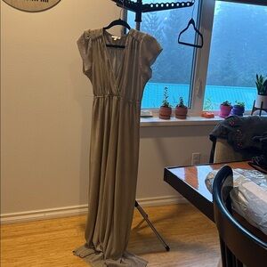 Baltic born Elegant gold Maxi Dress